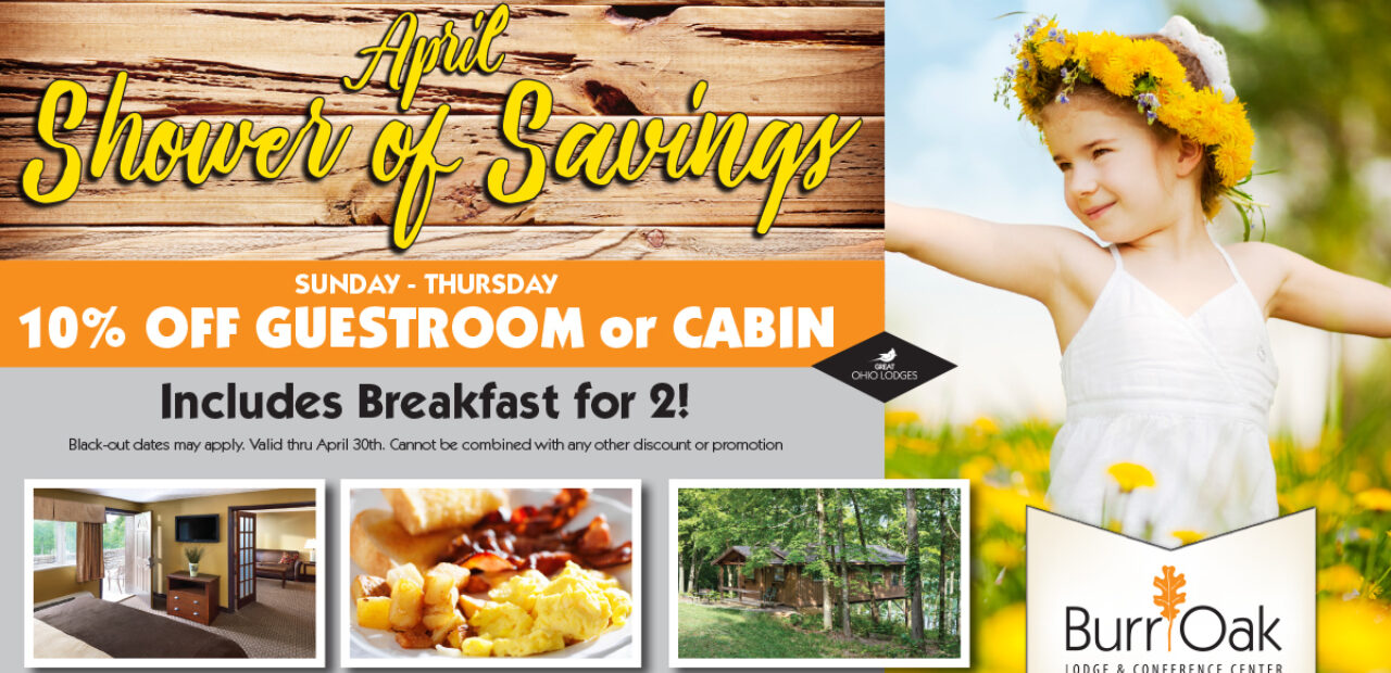 April Shower of Savings Package Details