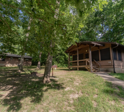 two cabins
