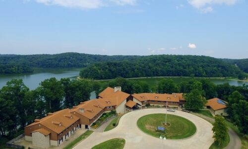 Burr Oak aerial shot