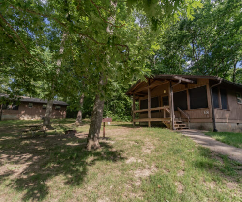 two cabins
