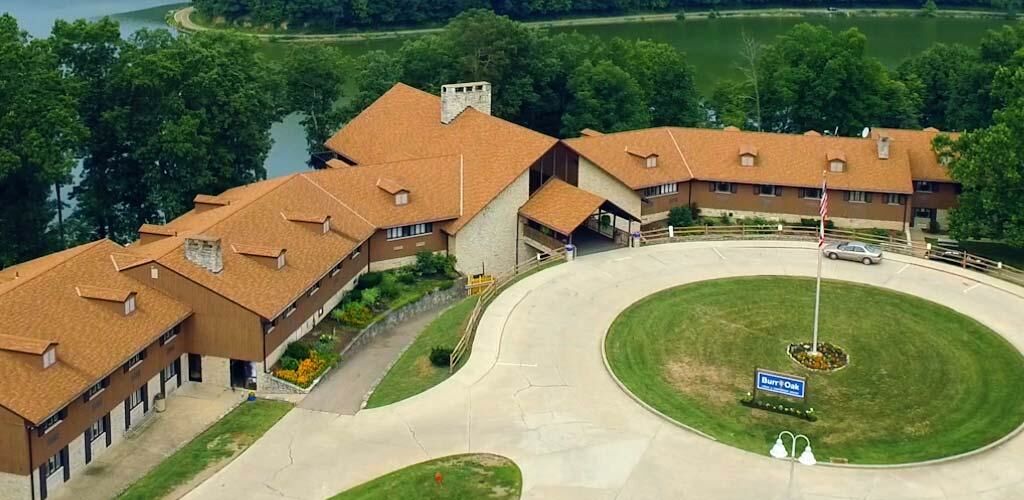 Aerial View of the Lodge